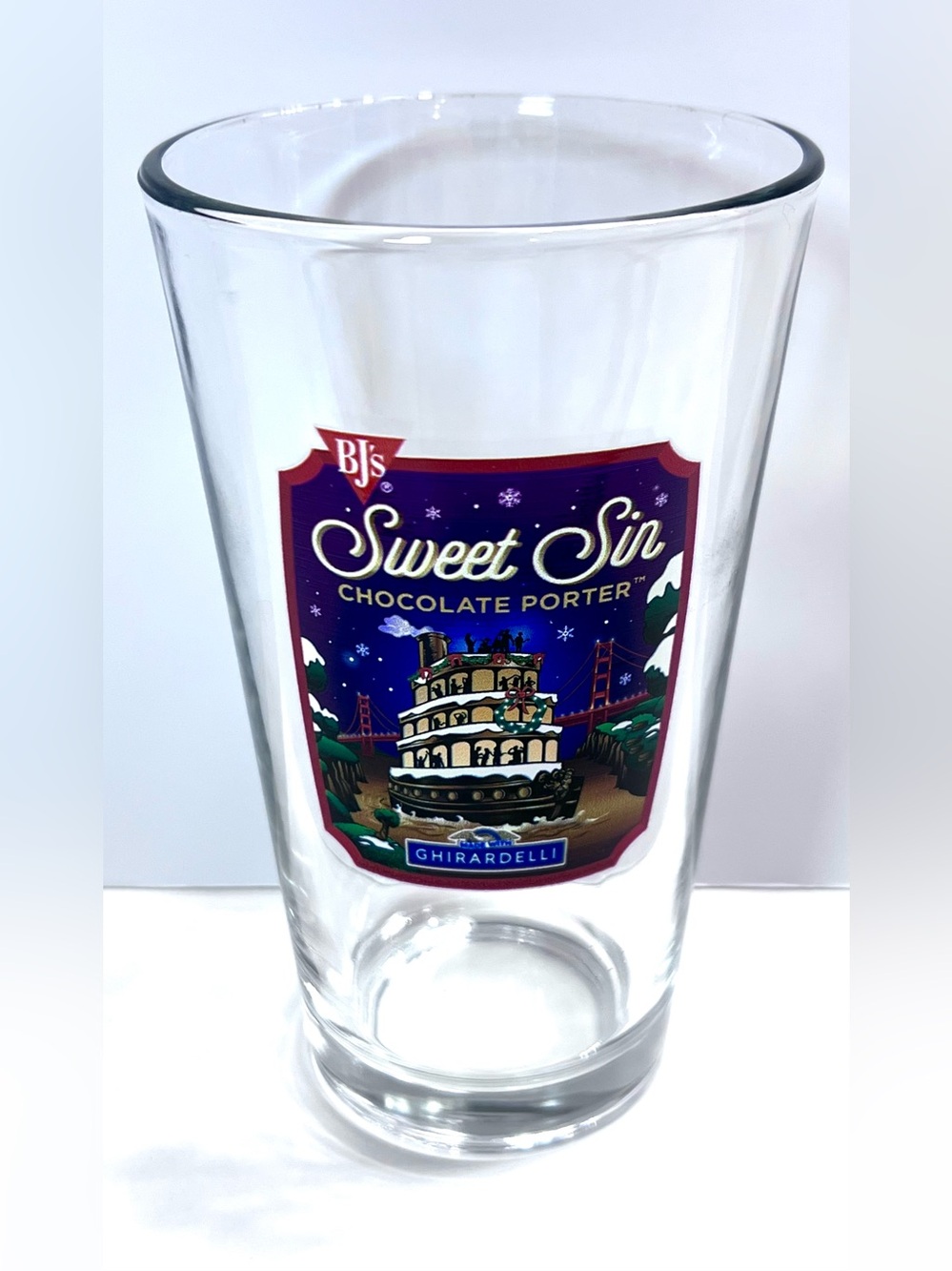 BJ’s Sweet Sin Pint Glass
